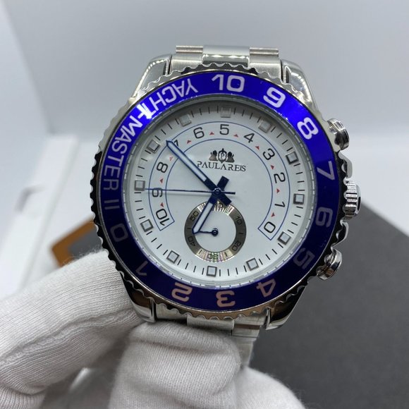 Automatic Self Wind Mechanical Stainless Steel Strap Casual Watch - Picture 5 of 9